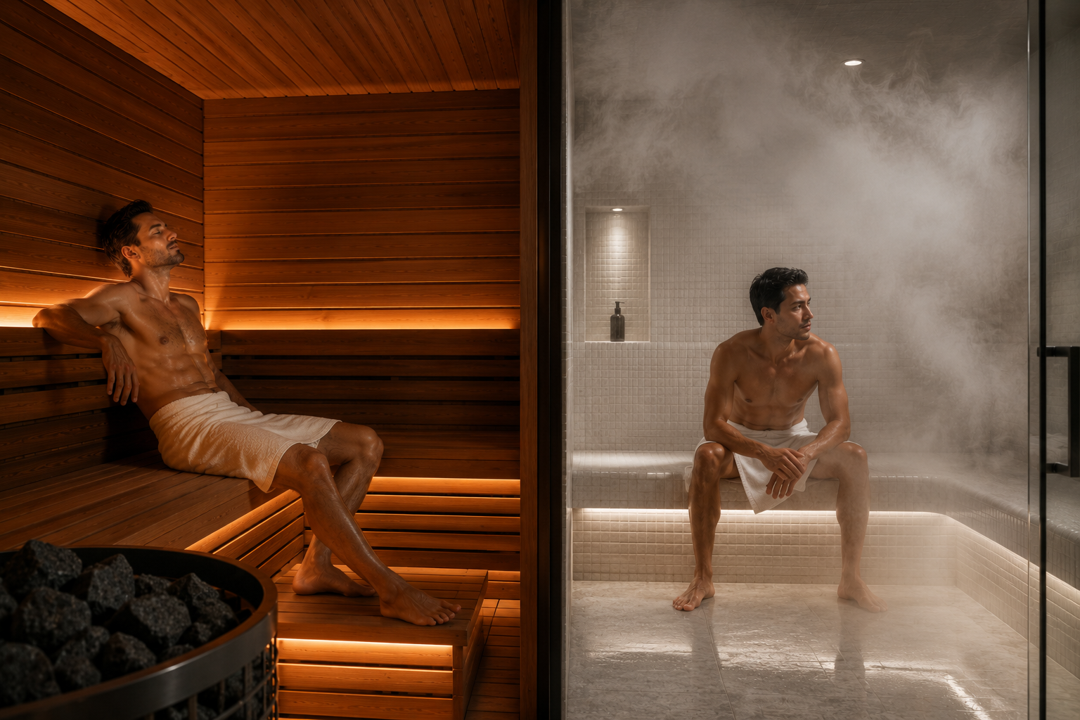 Sauna vs Steam