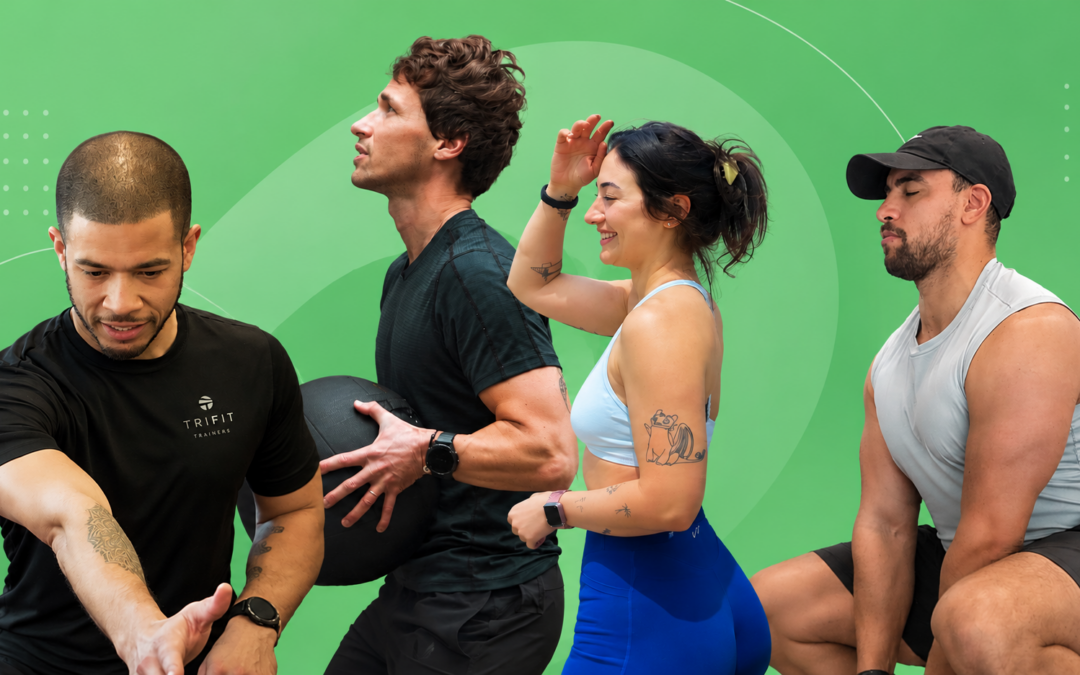 Meet TRIFIT LA Instructors: Jimmy, Sevdi,  Aaron, and Bastien